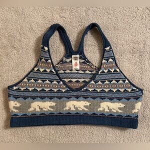 *RARE* - Knitty Kitty - Large Knit Bralette